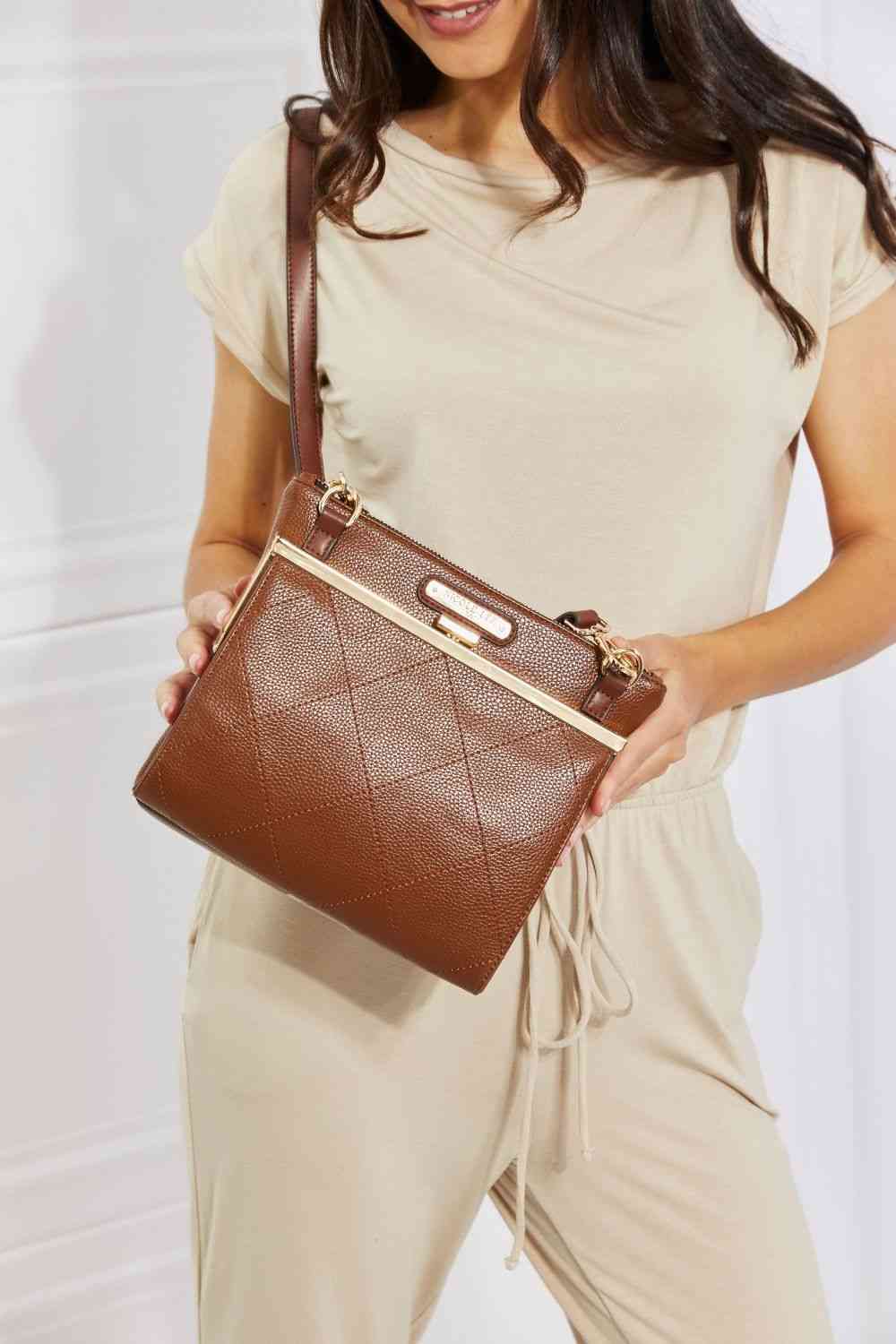 Nicole Lee USA All Day, Everyday Handbag - bag - Chestnut - Bella Bourget