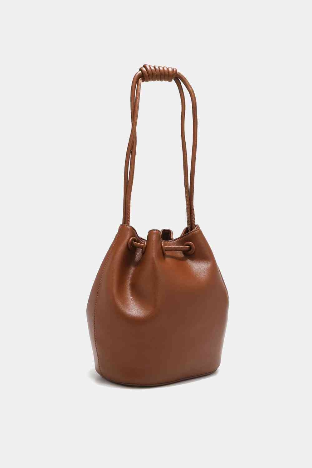 Nicole Lee USA Amy Studded Bucket Bag - bag - Brown - Bella Bourget