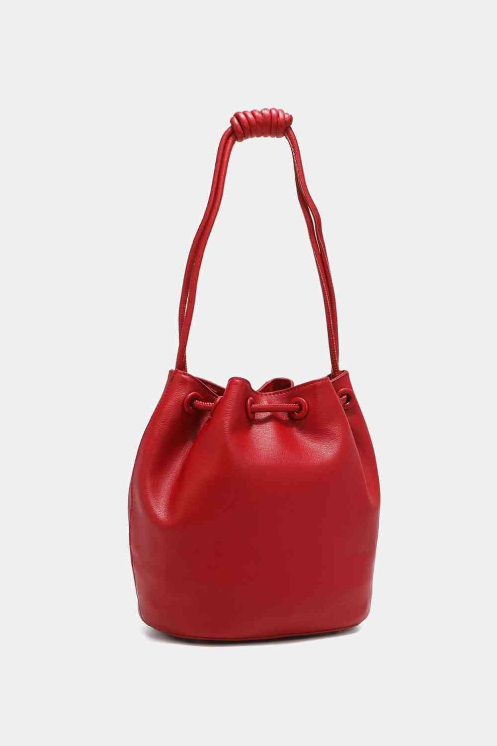 Nicole Lee USA Amy Studded Bucket Bag - bag - Deep Red - Bella Bourget