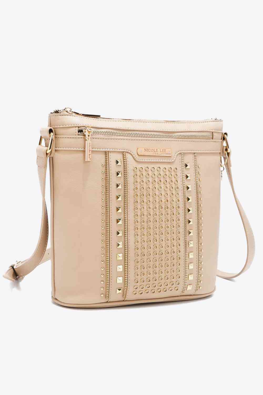 Nicole Lee USA Love Handbag - bag - Beige - Bella Bourget