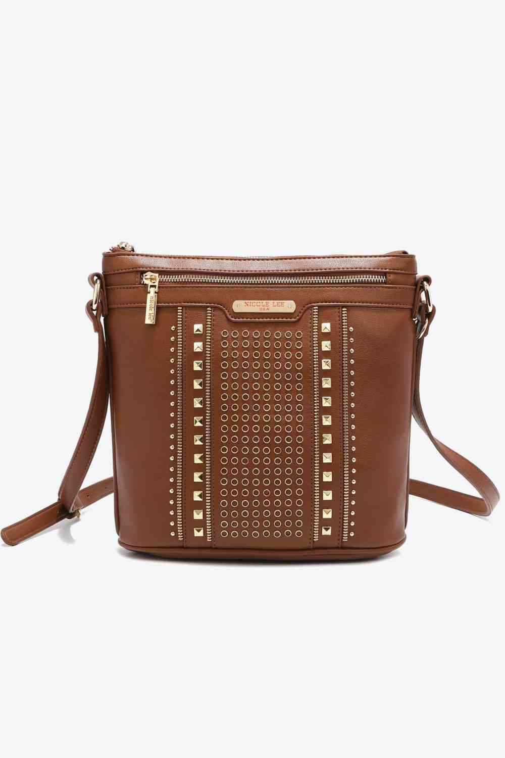 Nicole Lee USA Love Handbag - bag - Chestnut - Bella Bourget