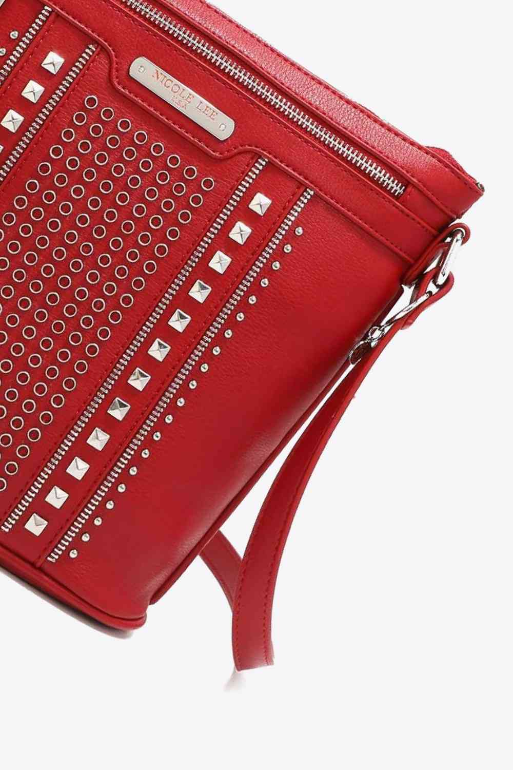 Nicole Lee USA Love Handbag - bag - Red - Bella Bourget