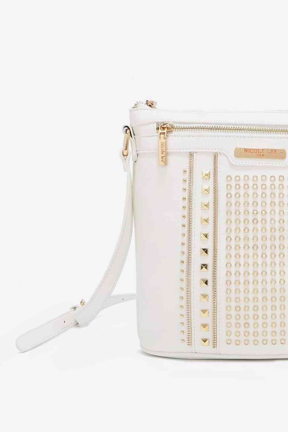 Nicole Lee USA Love Handbag - bag - White - Bella Bourget