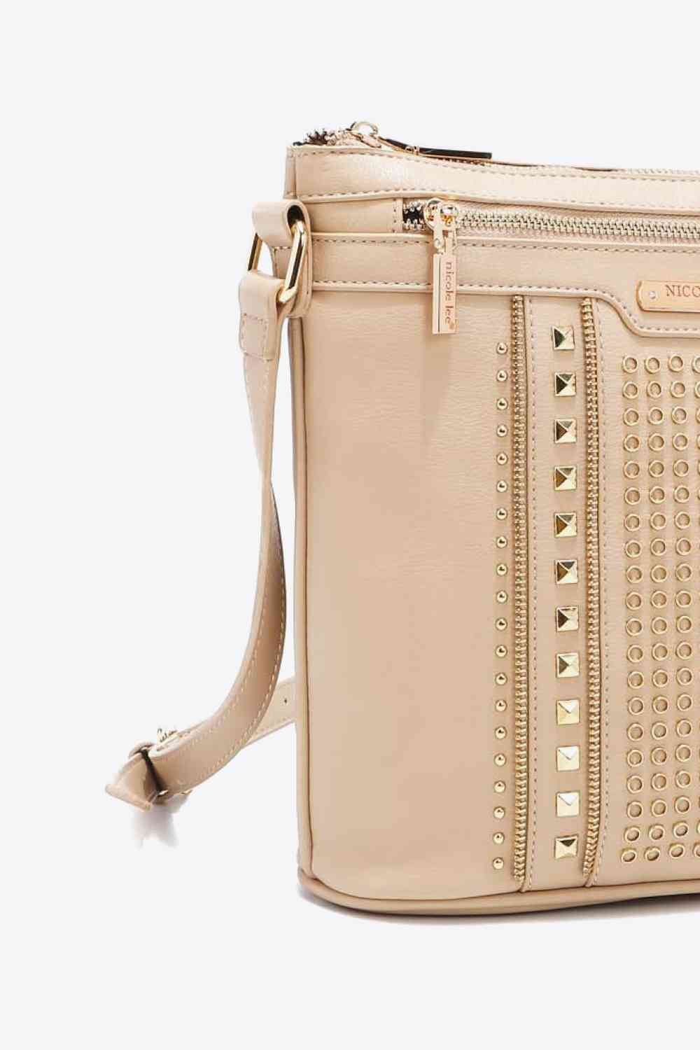 Nicole Lee USA Love Handbag - bag - Beige - Bella Bourget