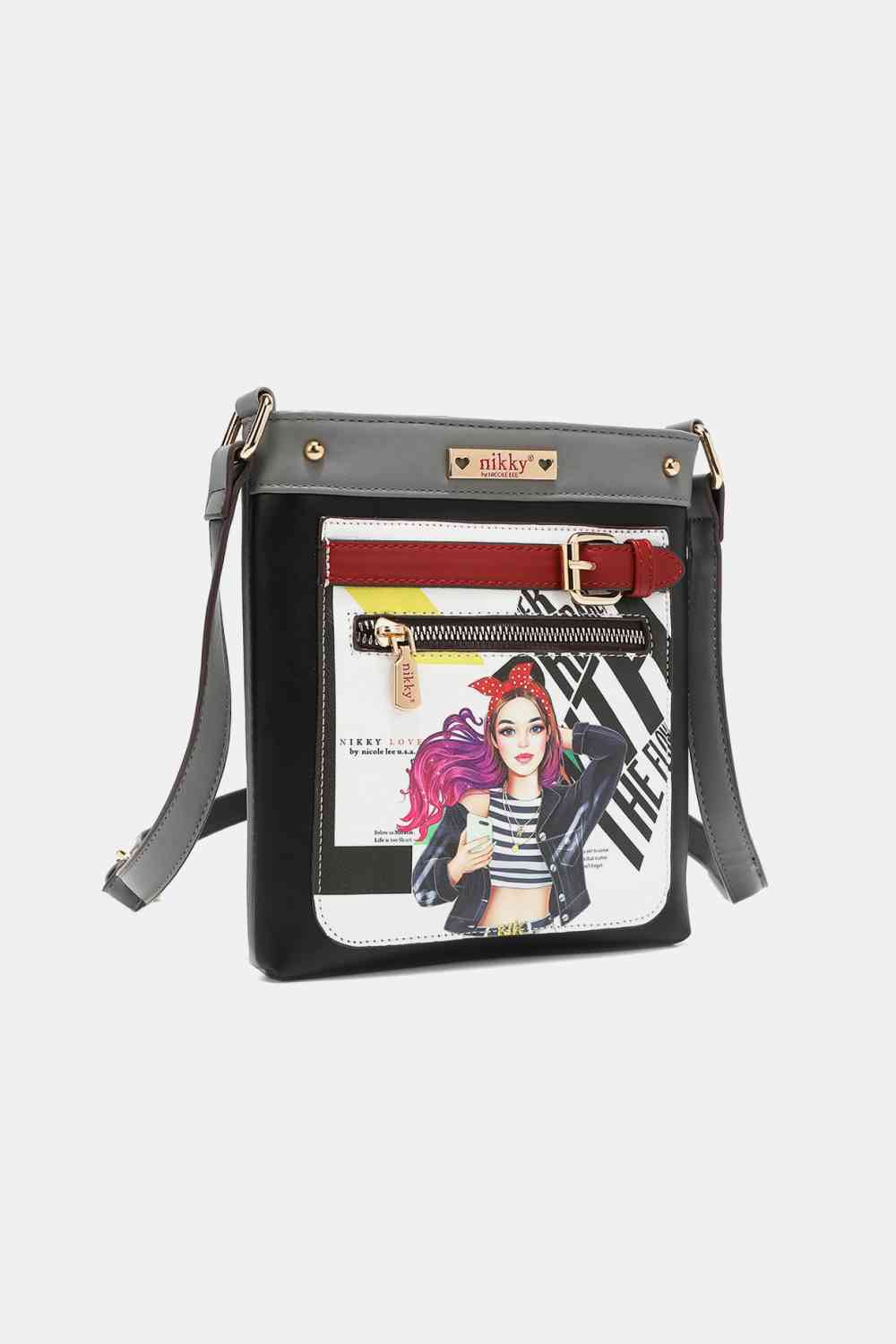 Nicole Lee USA Nikky Crossbody Bag - bag - College Girl - Bella Bourget