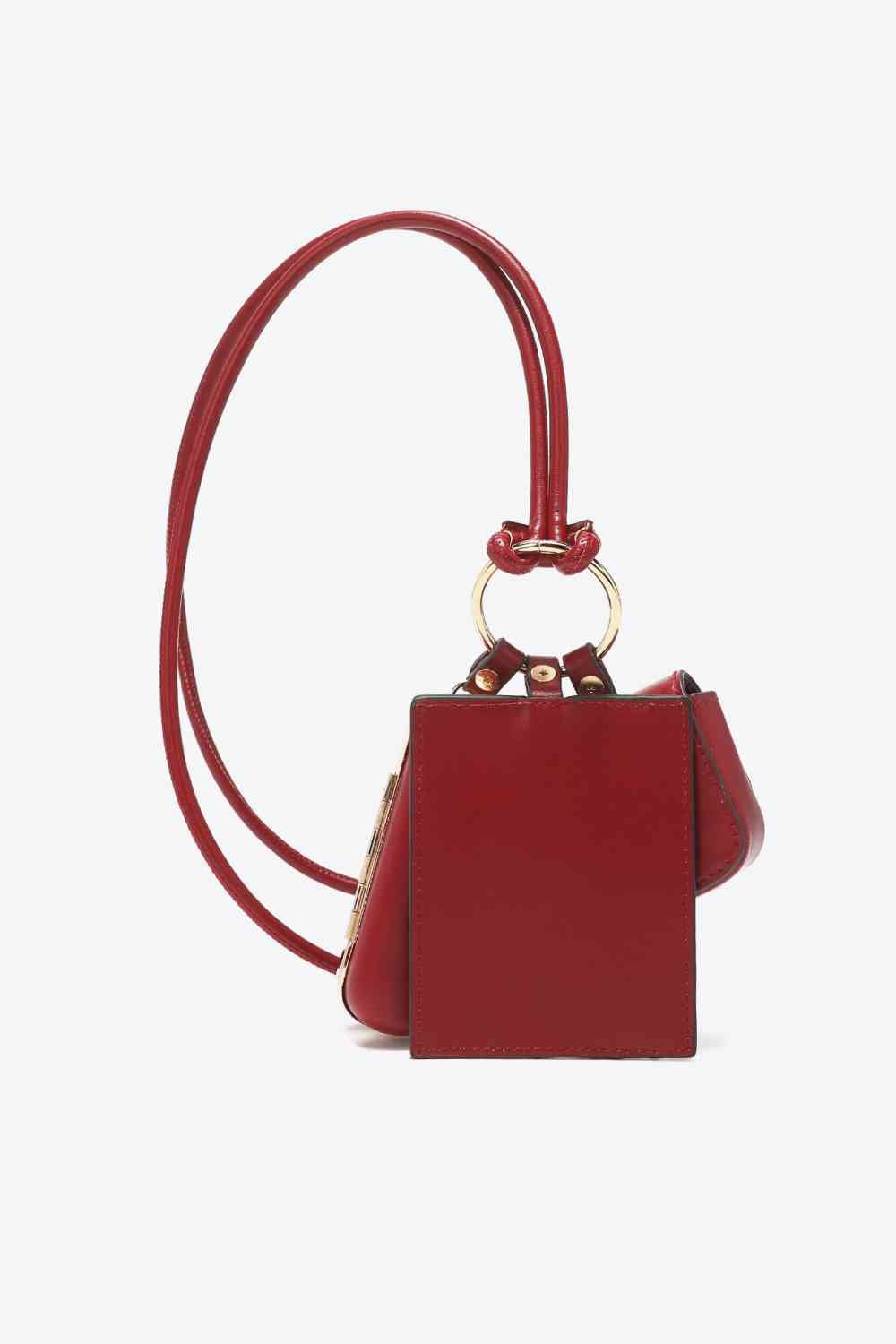 Nicole Lee USA Vegan Leather 3 - Piece Lanyard Set - bag - Berry Red - Bella Bourget