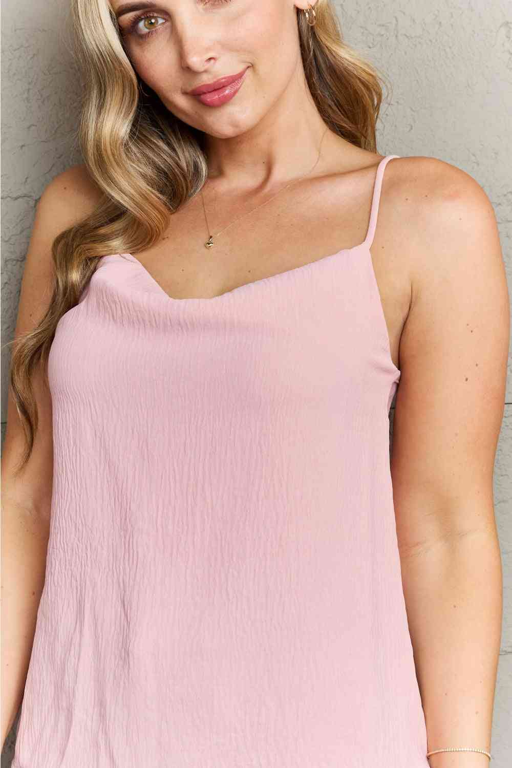 Ninexis For The Weekend Loose Fit Cami - TikTok - Blush Pink - Bella Bourget