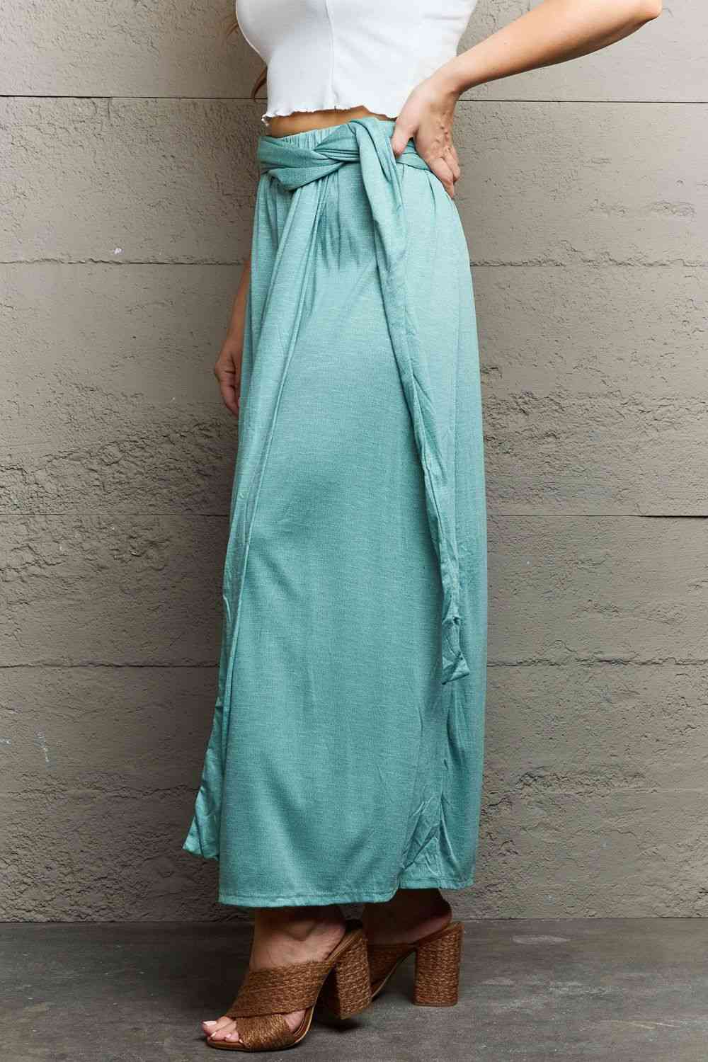 Ninexis Know Your Worth Criss Cross Halter Neck Maxi Dress - Dress - Teal - Bella Bourget