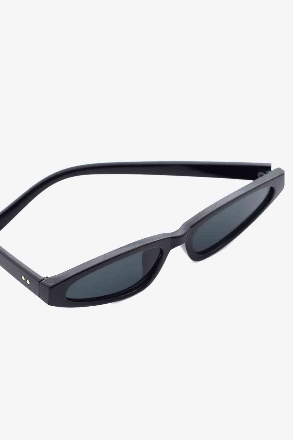 Polycarbonate Frame UV400 Cat Eye Sunglasses - sunglasses - Black - Bella Bourget