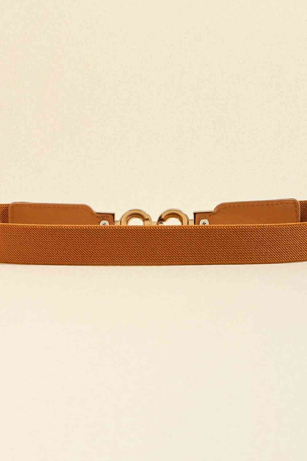 PU Leather Belt - belt - Caramel - Bella Bourget