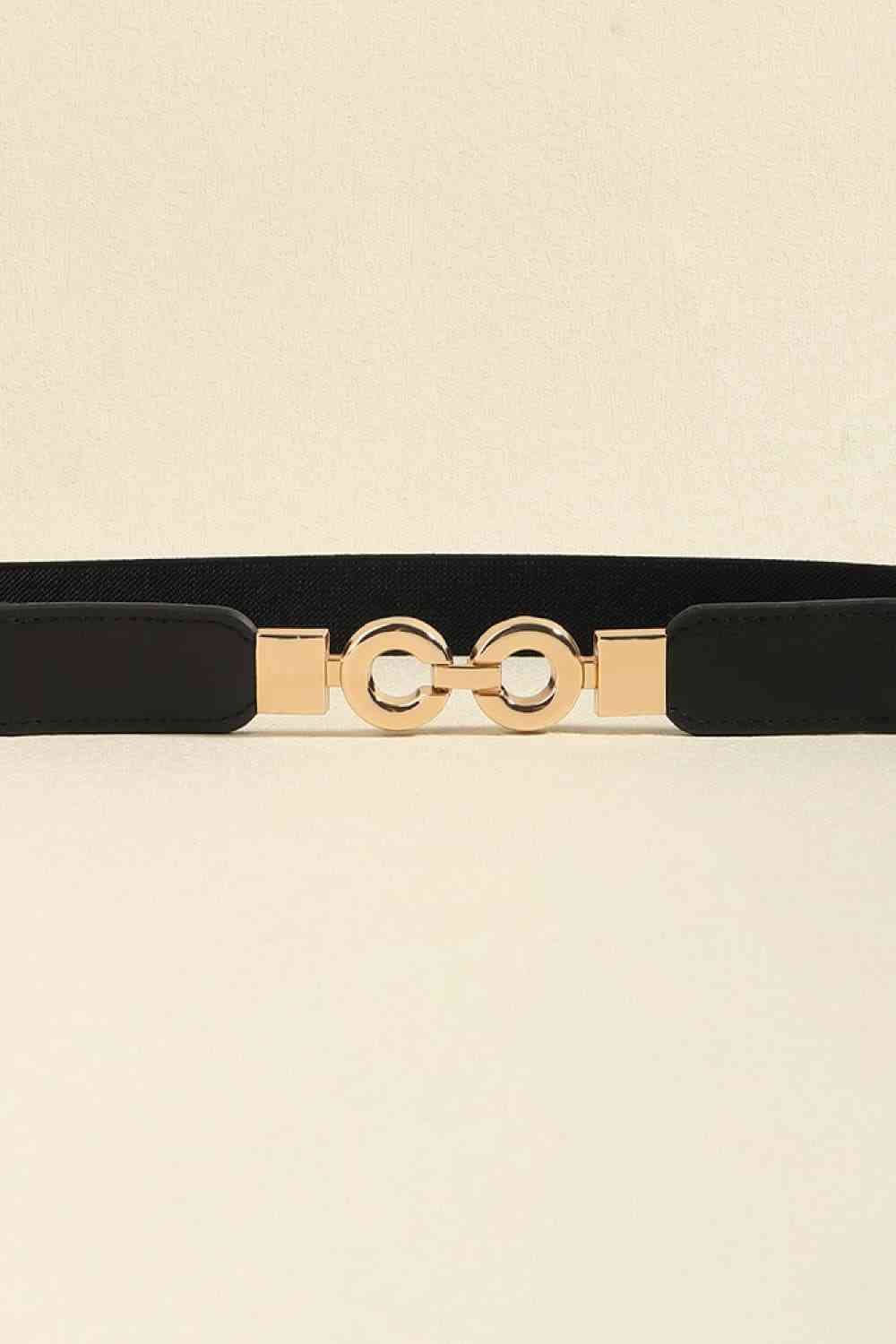 PU Leather Belt - belt - Black - Bella Bourget