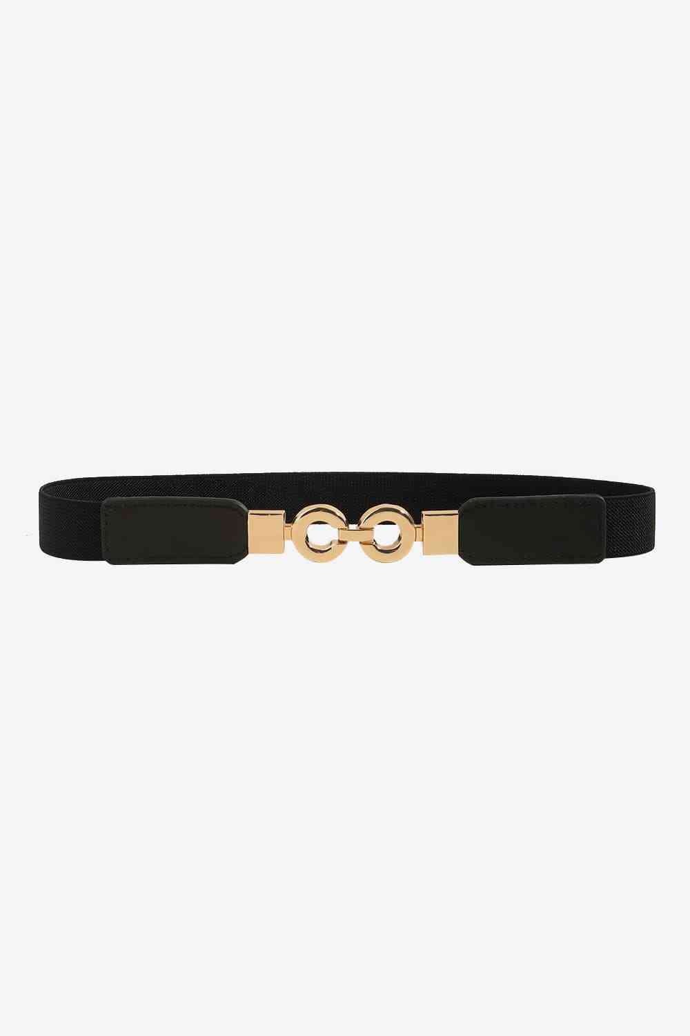 PU Leather Belt - belt - Black - Bella Bourget