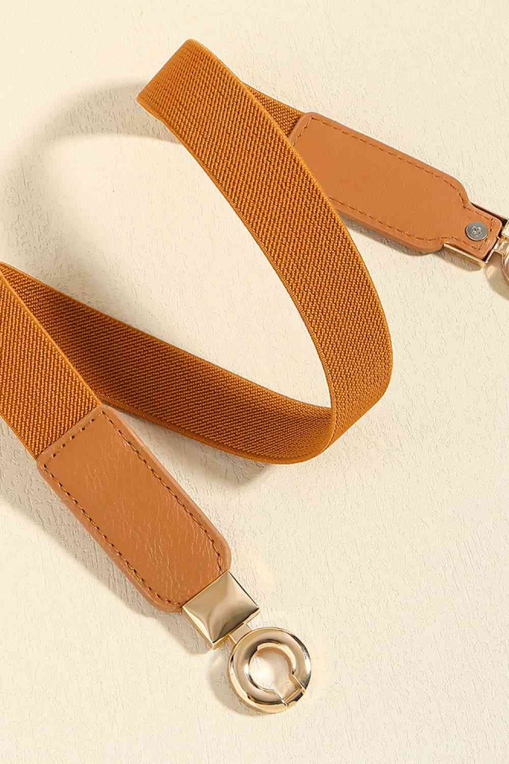 PU Leather Belt - belt - Caramel - Bella Bourget