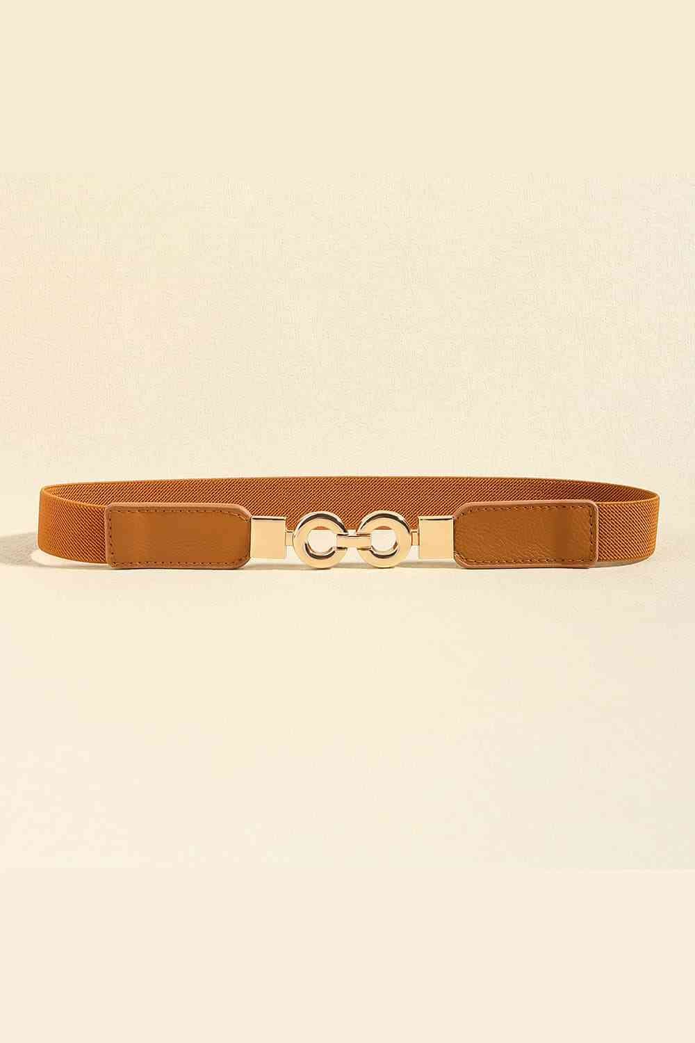 PU Leather Belt - belt - Caramel - Bella Bourget