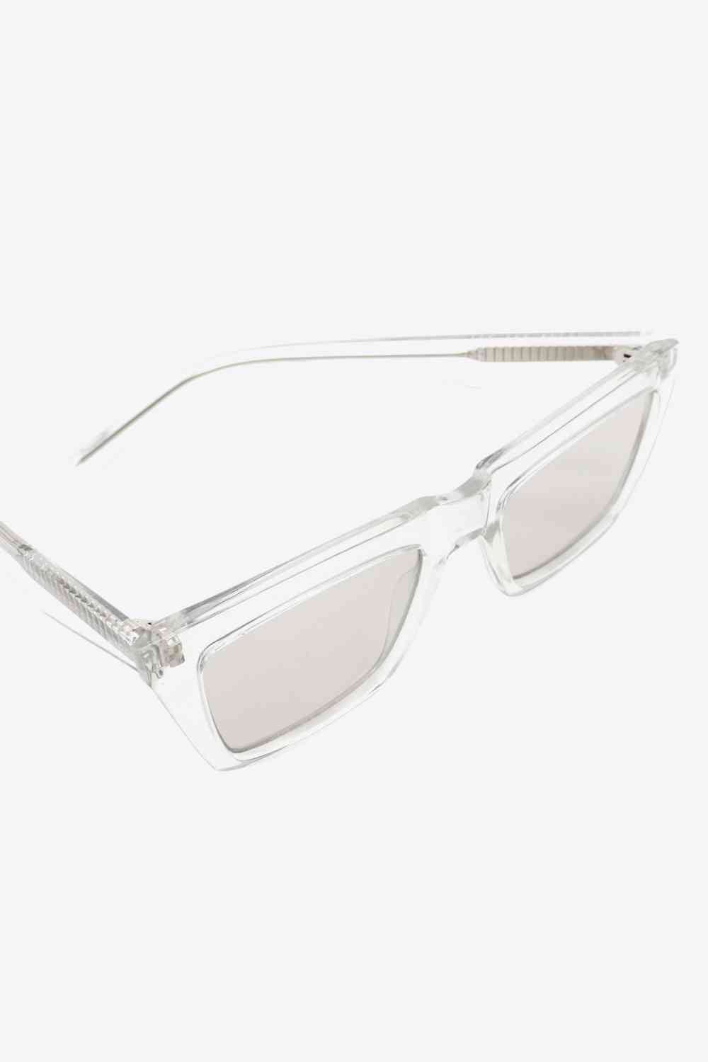 Rectangle Frame Sunglasses - sunglasses - Light Gray - Bella Bourget