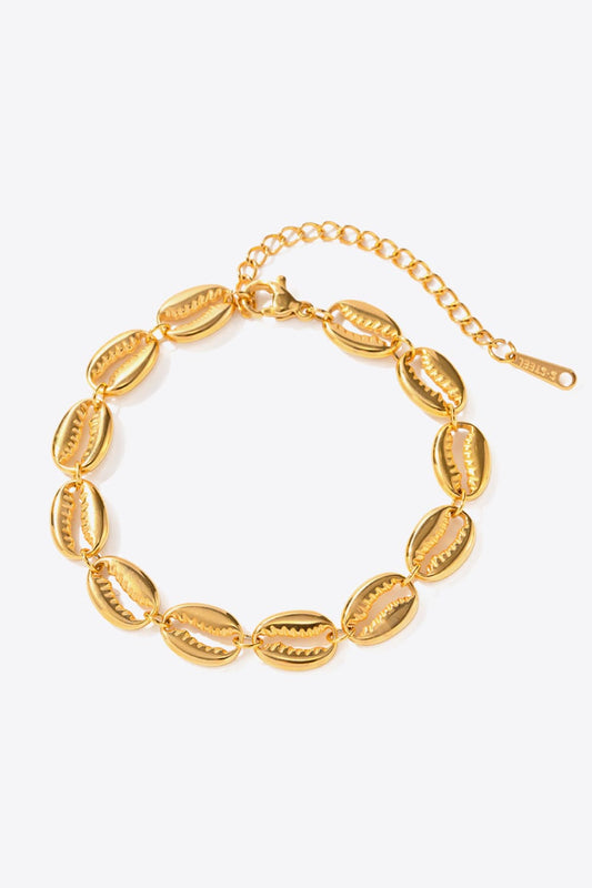 Shell Bracelet - Bracelets - Gold - Bella Bourget