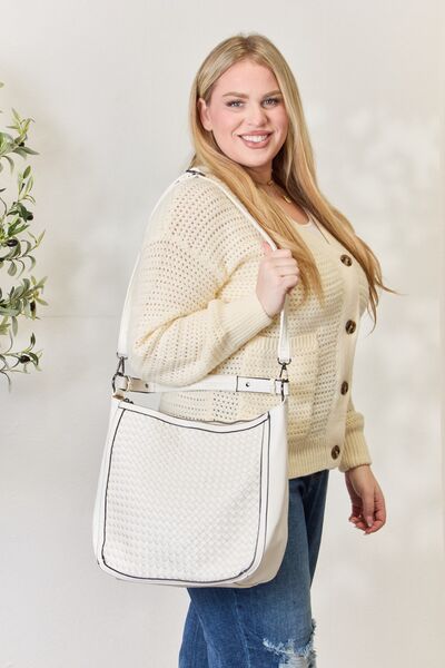 SHOMICO Vegan Leather Handbag - bag - WHITE - Bella Bourget