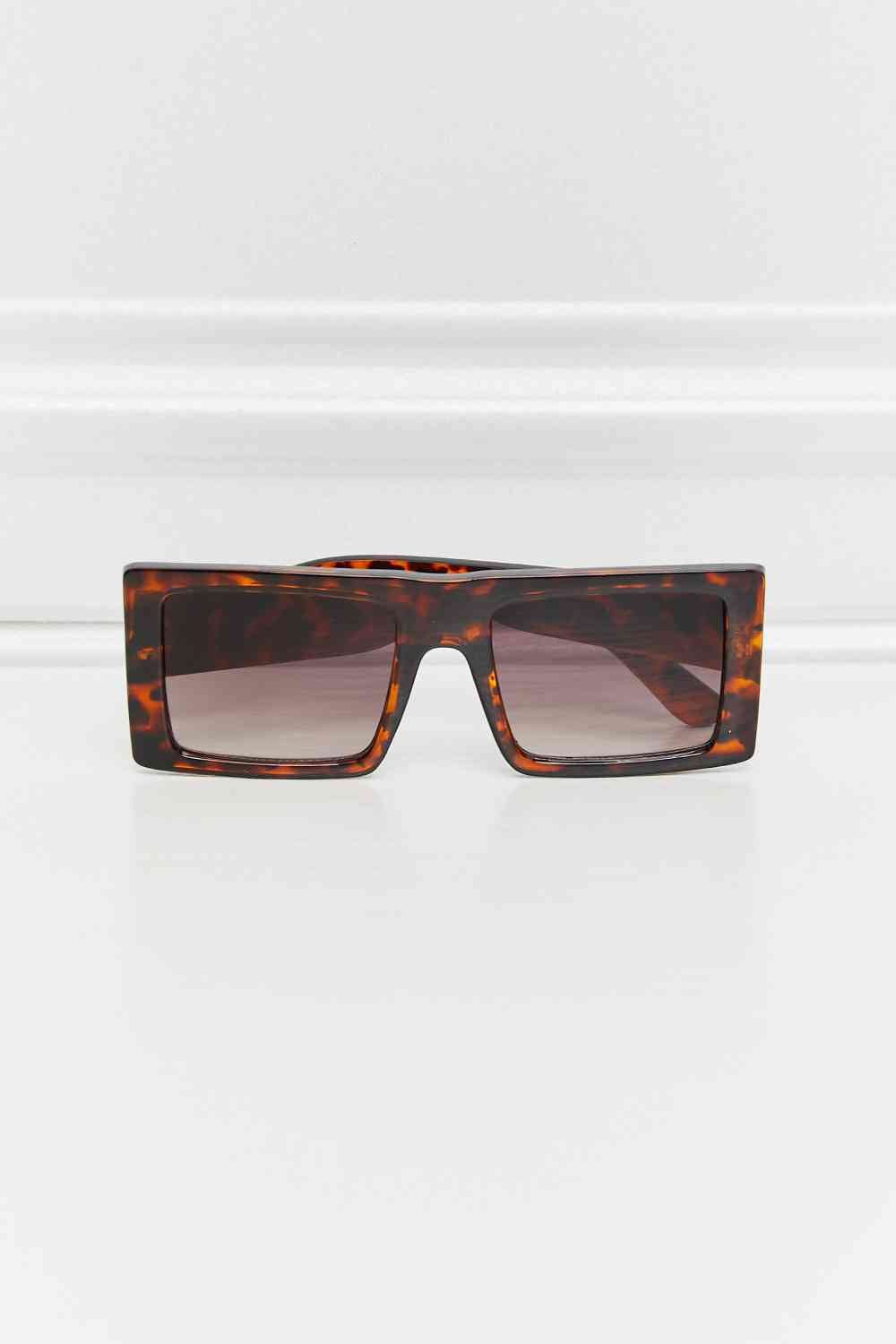 Square Frame Sunglasses - sunglasses - Tangerine - Bella Bourget