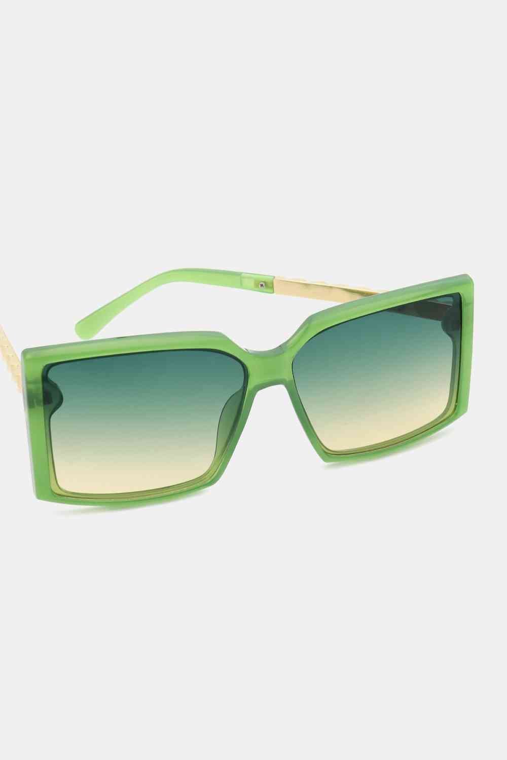 Square Frame Sunglasses - sunglasses - Dusty Blue - Bella Bourget