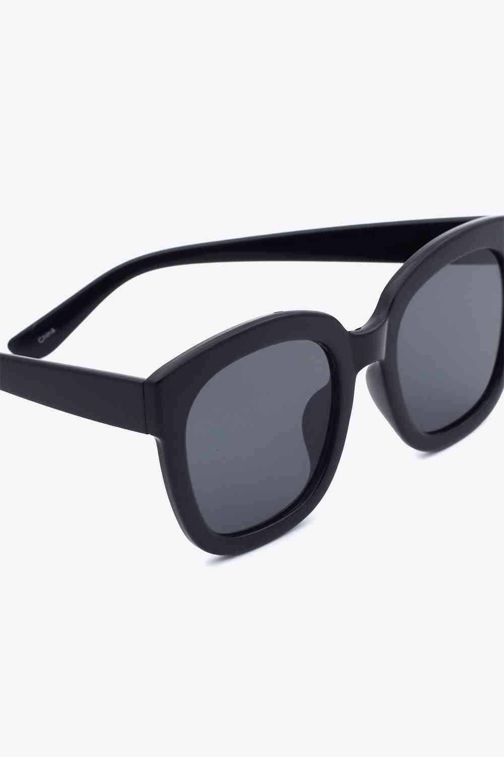 Square Frame Sunglasses - sunglasses - Black - Bella Bourget