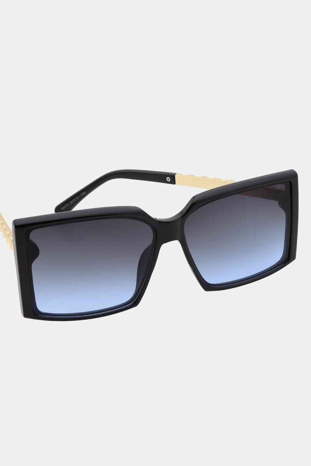 Square Frame Sunglasses - sunglasses - Dusty Blue - Bella Bourget