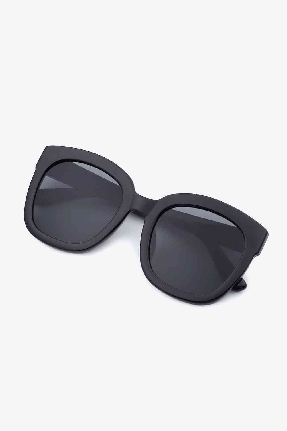 Square Frame Sunglasses - sunglasses - Black - Bella Bourget