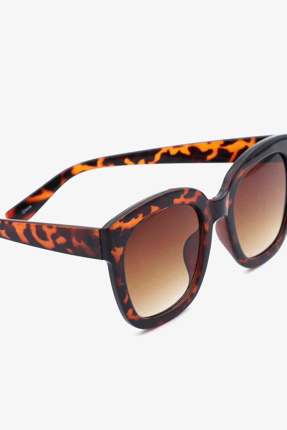 Square Frame Sunglasses - sunglasses - Tangerine - Bella Bourget