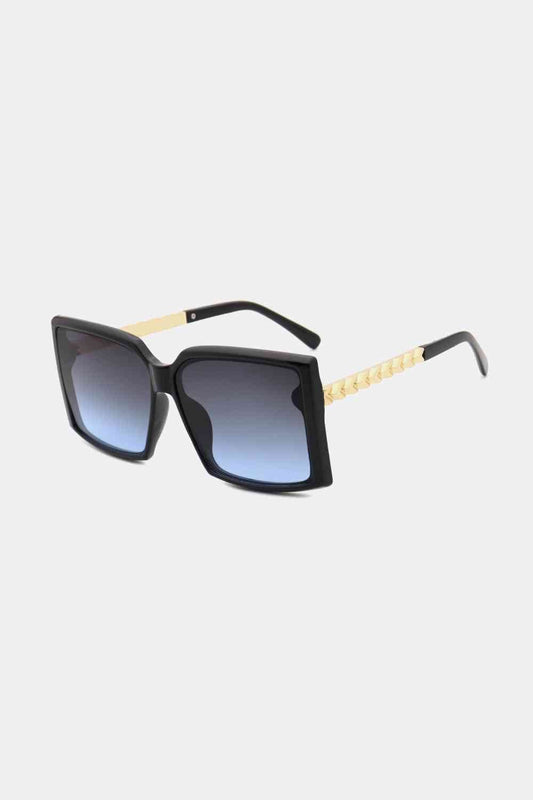 Square Frame Sunglasses - sunglasses - Dusty Blue - Bella Bourget