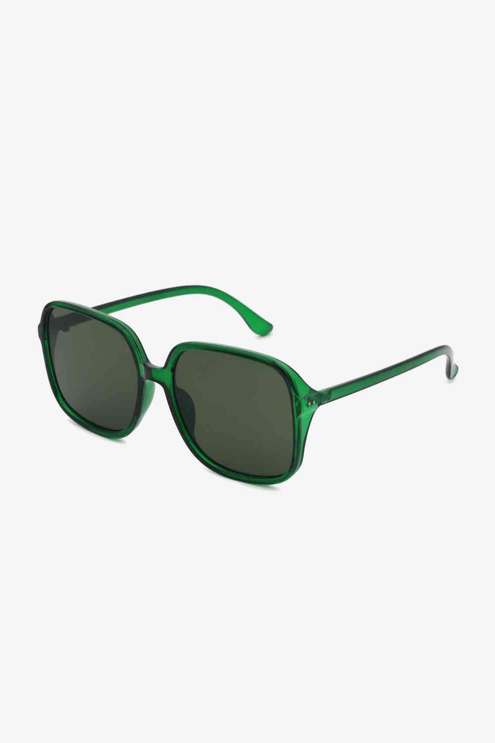 Square Sunglasses - sunglasses - Mid Green - Bella Bourget