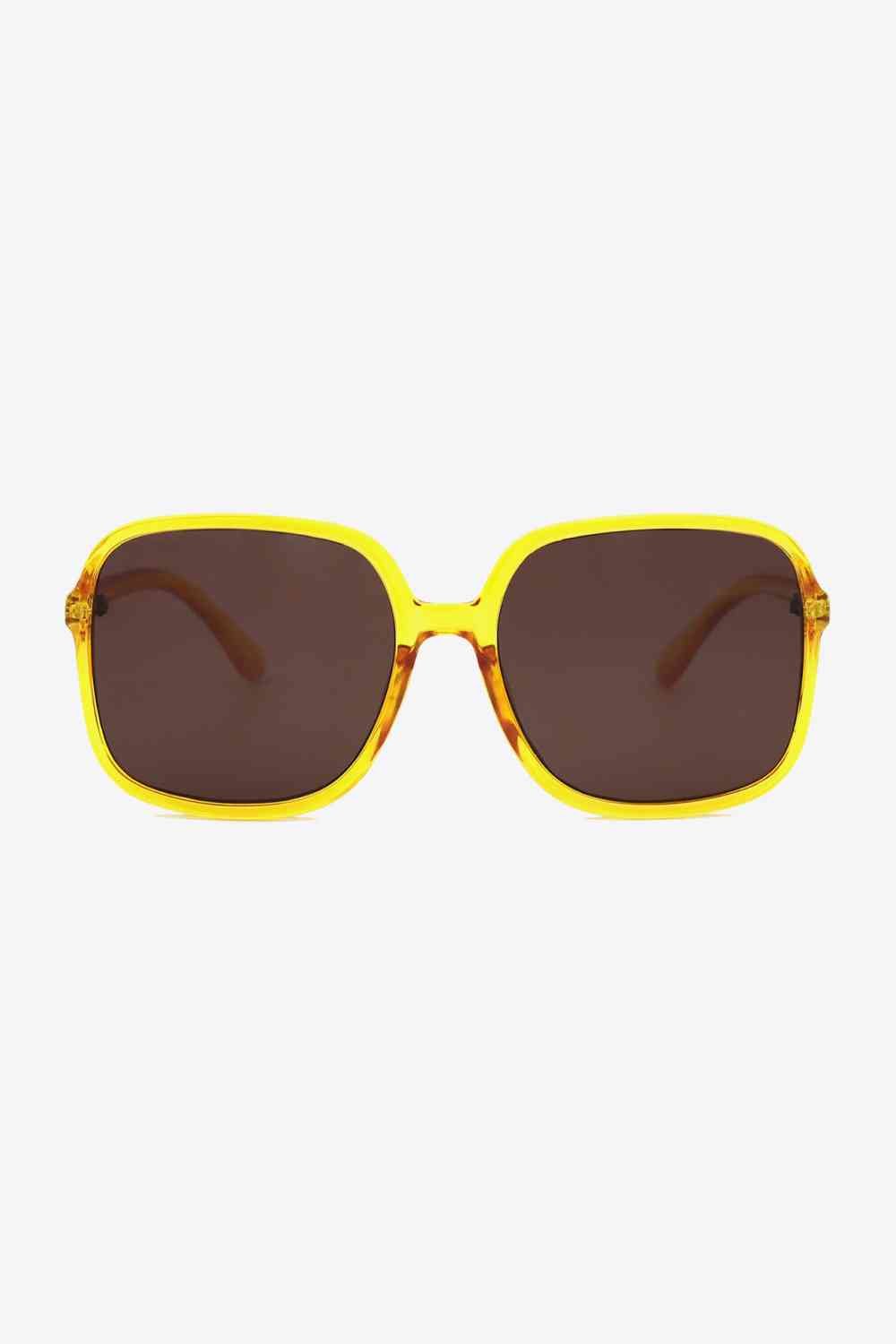 Square Sunglasses - sunglasses - Canary Yellow - Bella Bourget