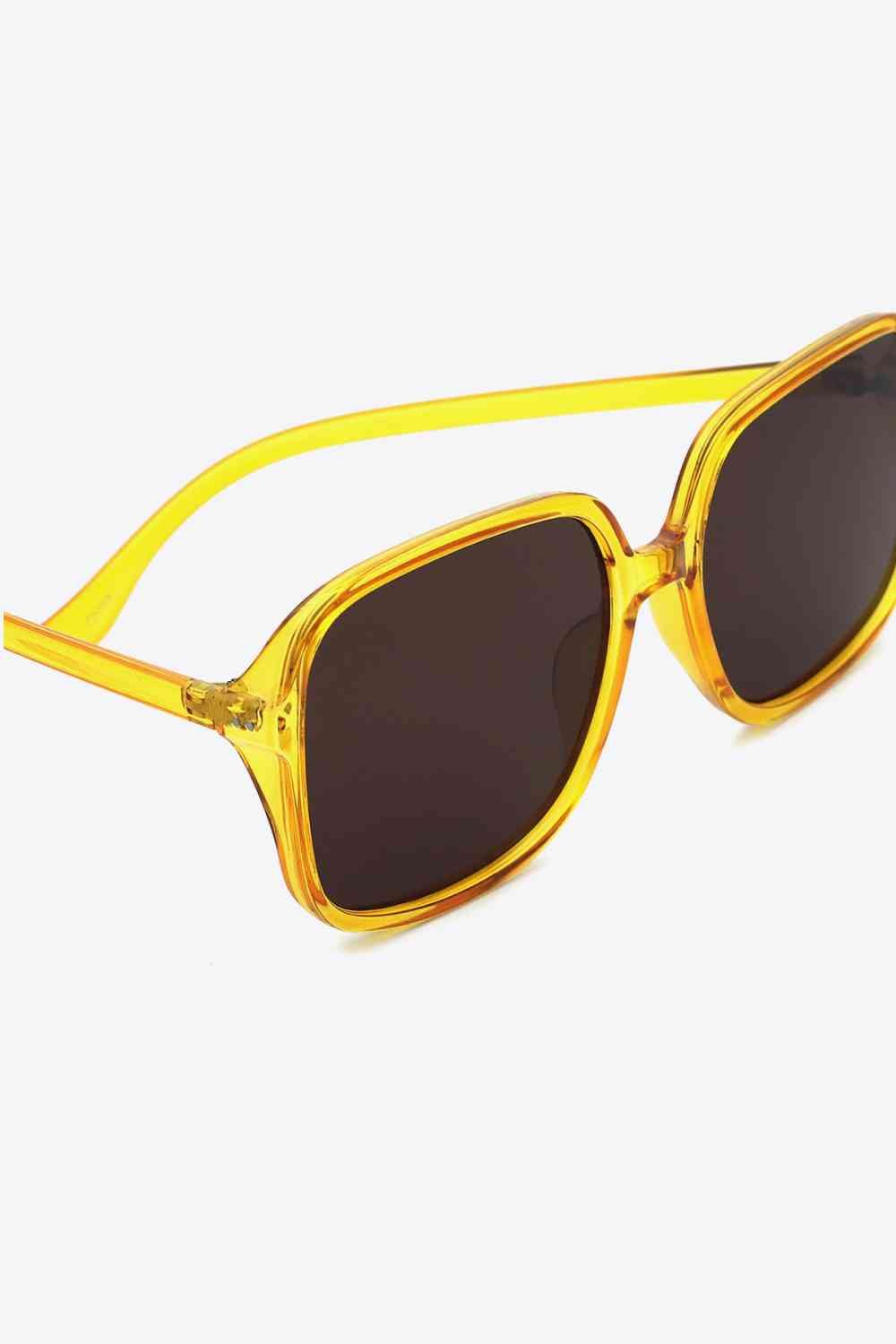 Square Sunglasses - sunglasses - Canary Yellow - Bella Bourget