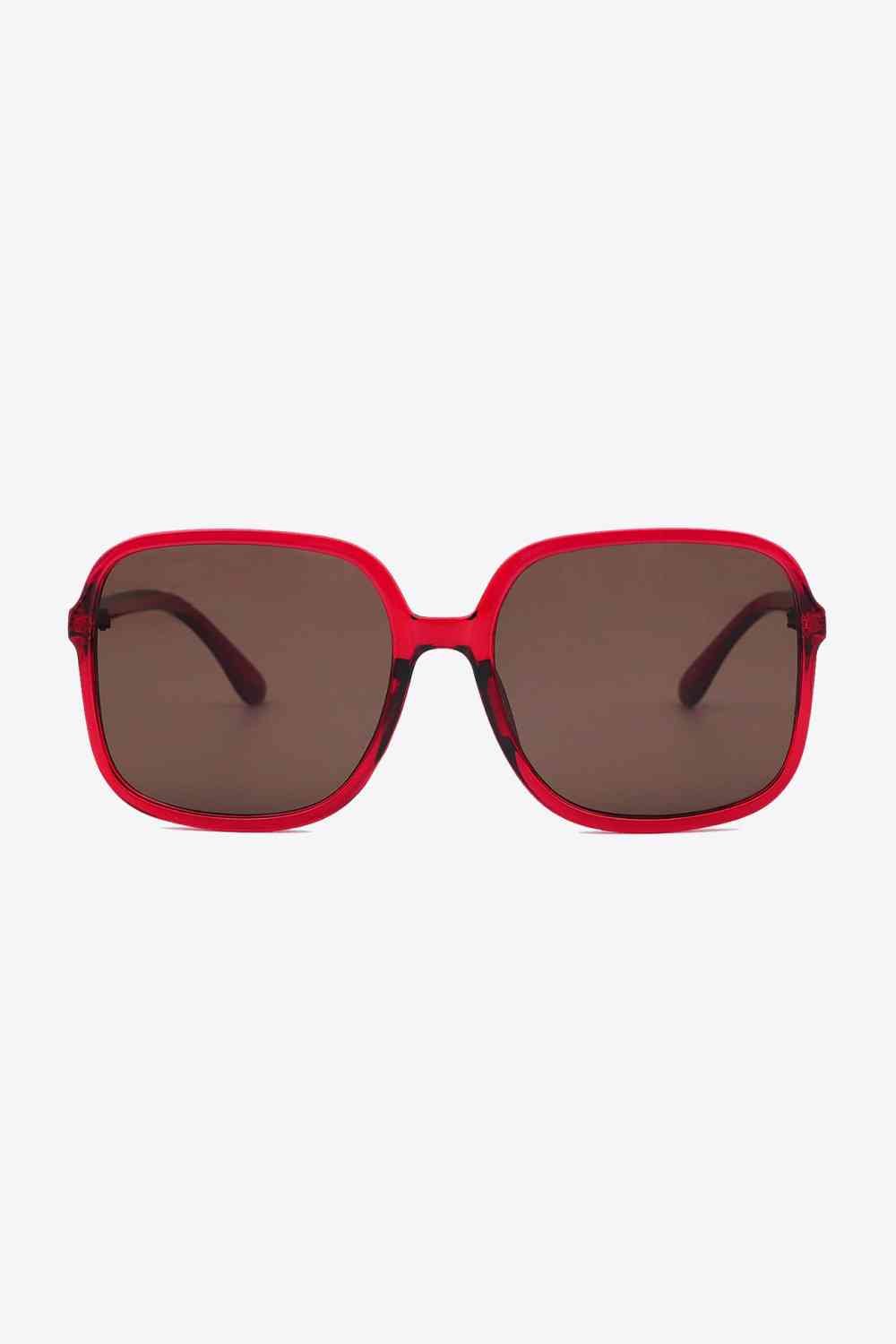 Square Sunglasses - sunglasses - Red - Bella Bourget