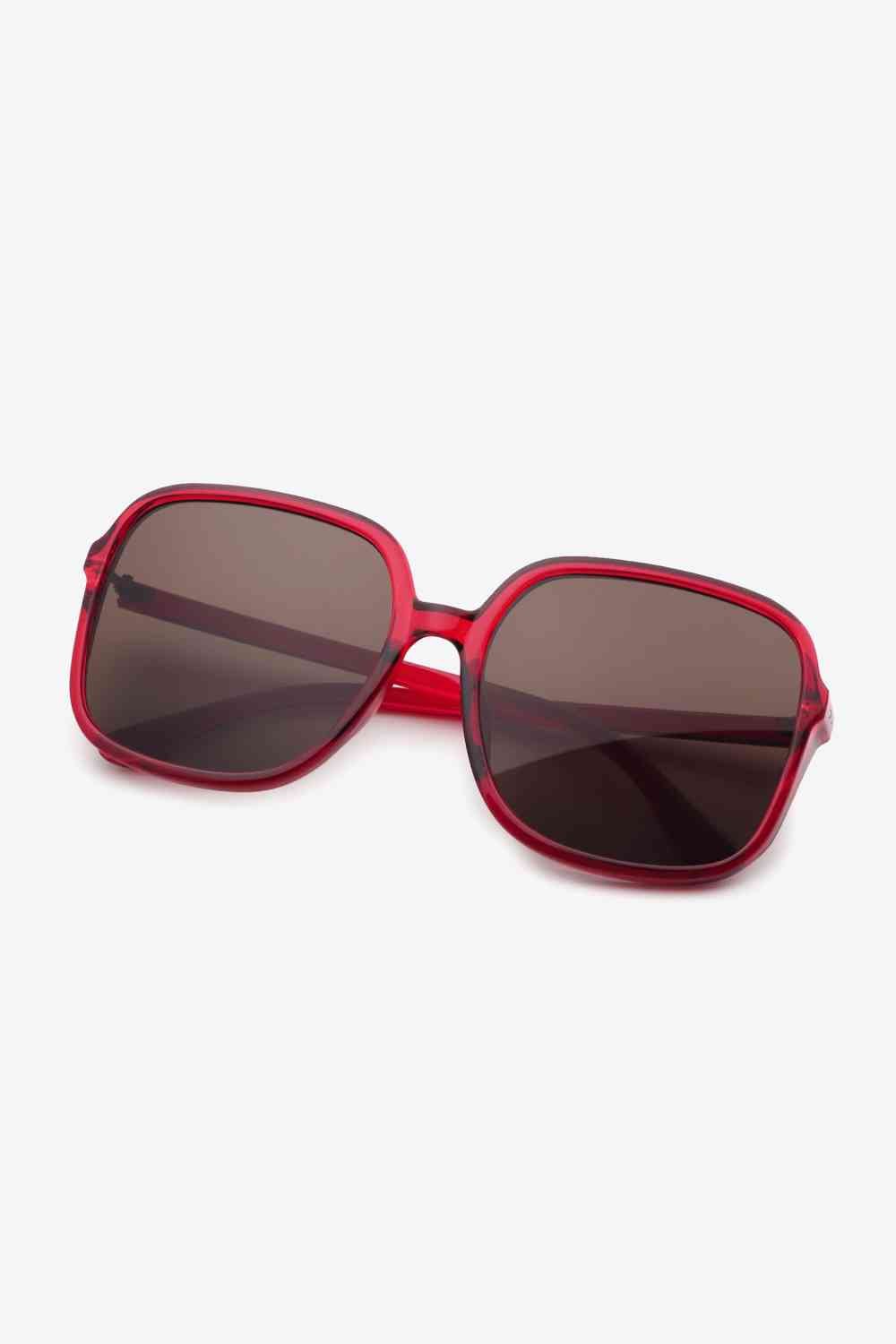 Square Sunglasses - sunglasses - Red - Bella Bourget