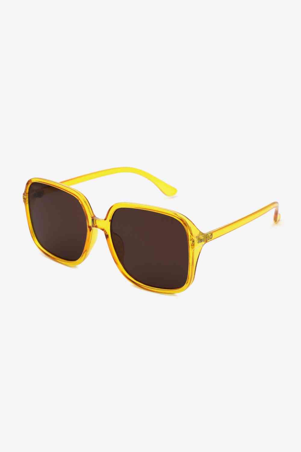 Square Sunglasses - sunglasses - Canary Yellow - Bella Bourget