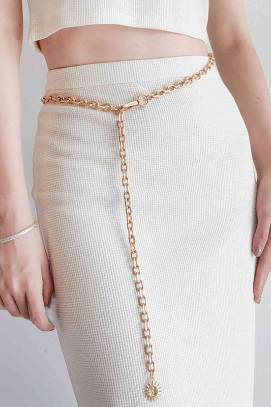 Sun Chain Belt - belt - Gold - Bella Bourget