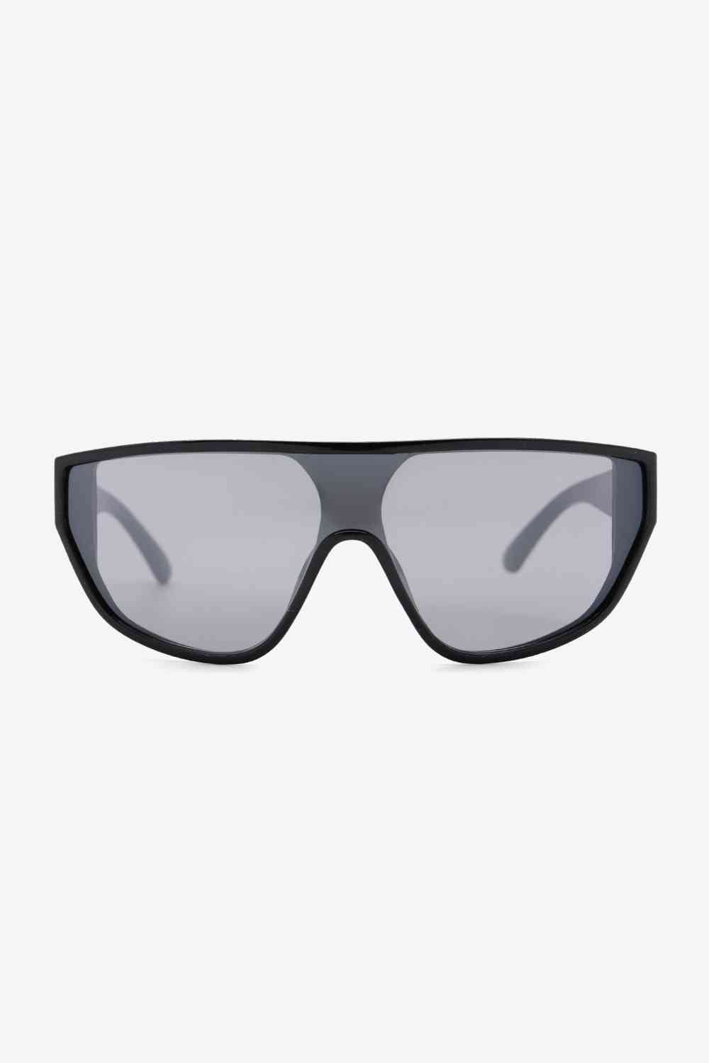 UV400 Polycarbonate Wayfarer Sunglasses - sunglasses - Black - Bella Bourget