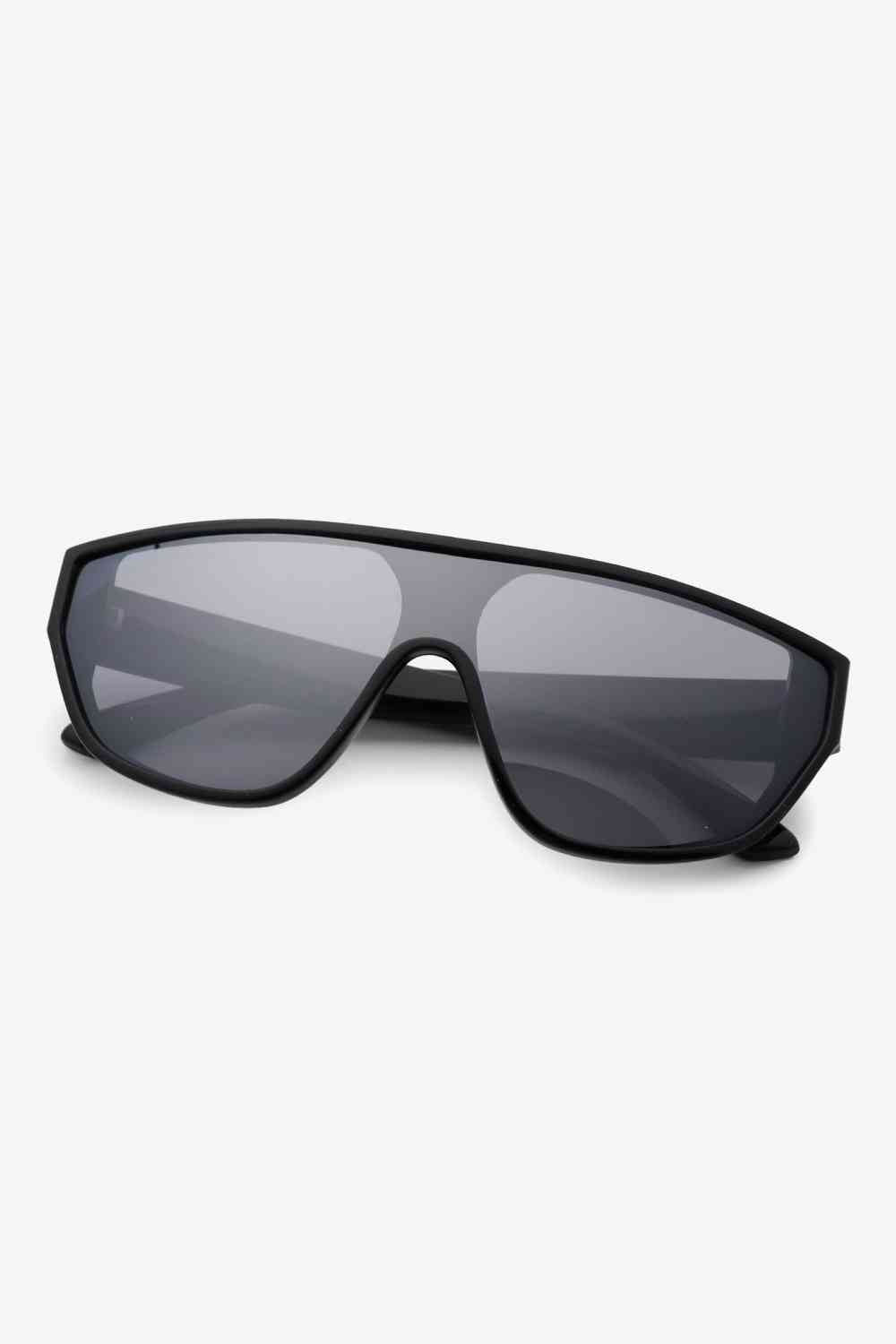 UV400 Polycarbonate Wayfarer Sunglasses - sunglasses - Black - Bella Bourget