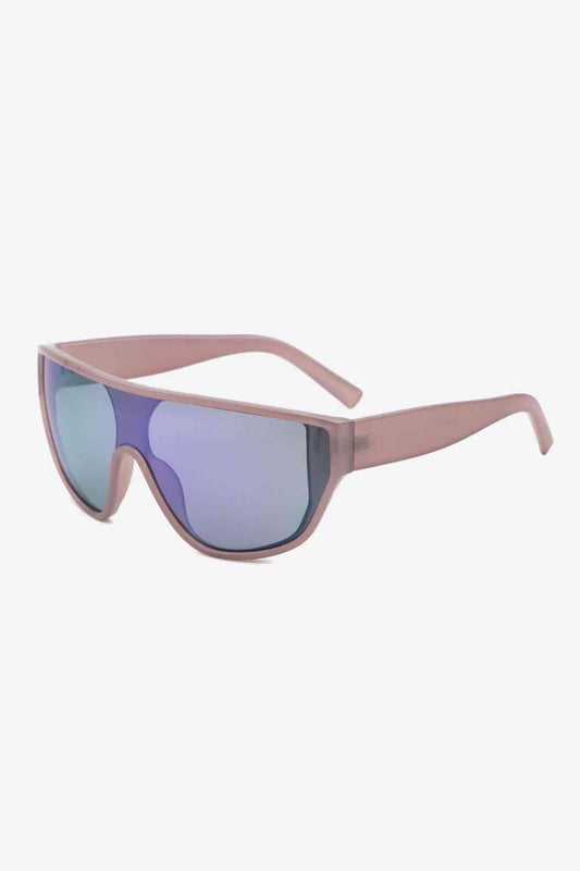 UV400 Polycarbonate Wayfarer Sunglasses - sunglasses - Lilac - Bella Bourget