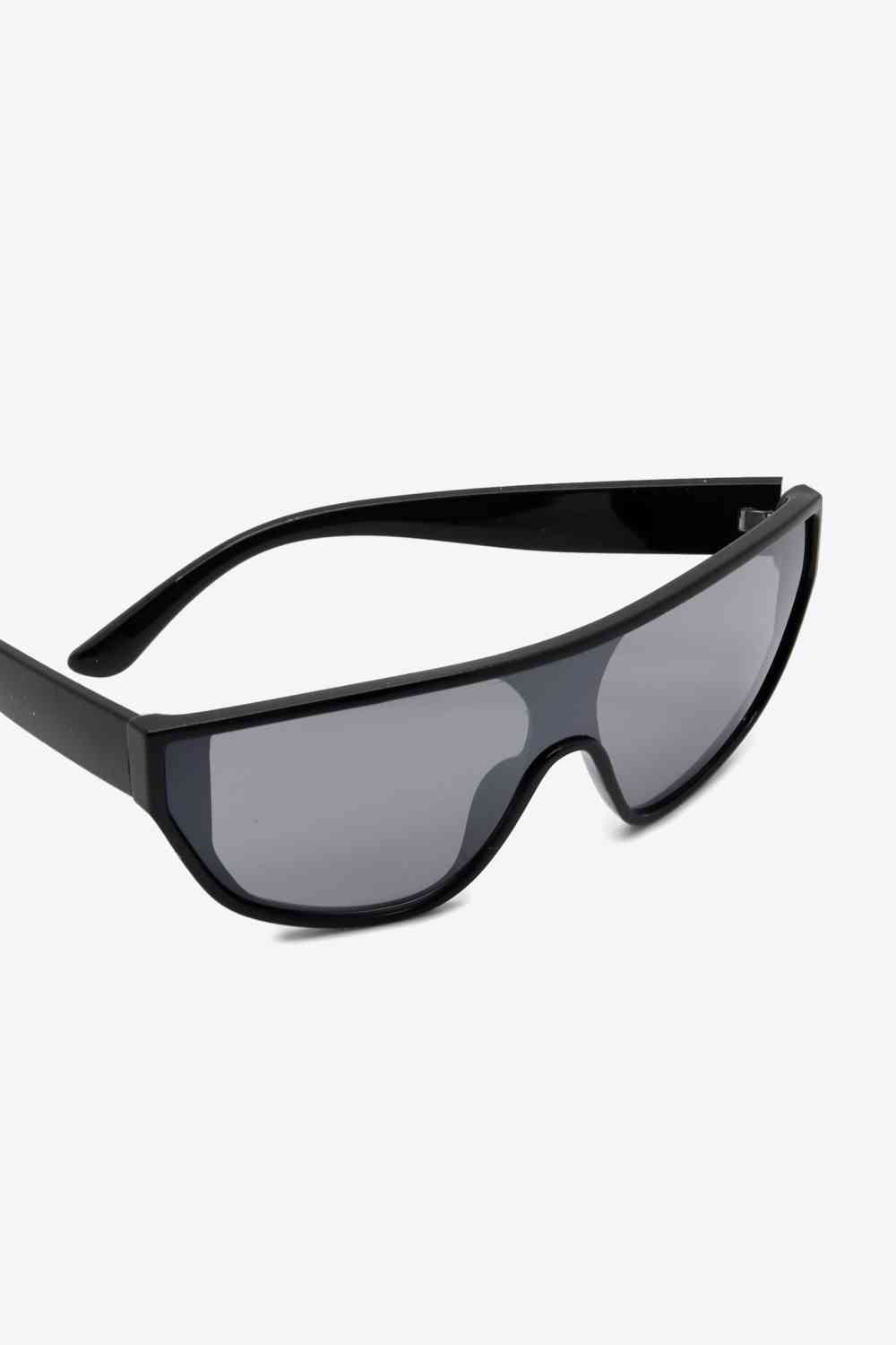 UV400 Polycarbonate Wayfarer Sunglasses - sunglasses - Black - Bella Bourget