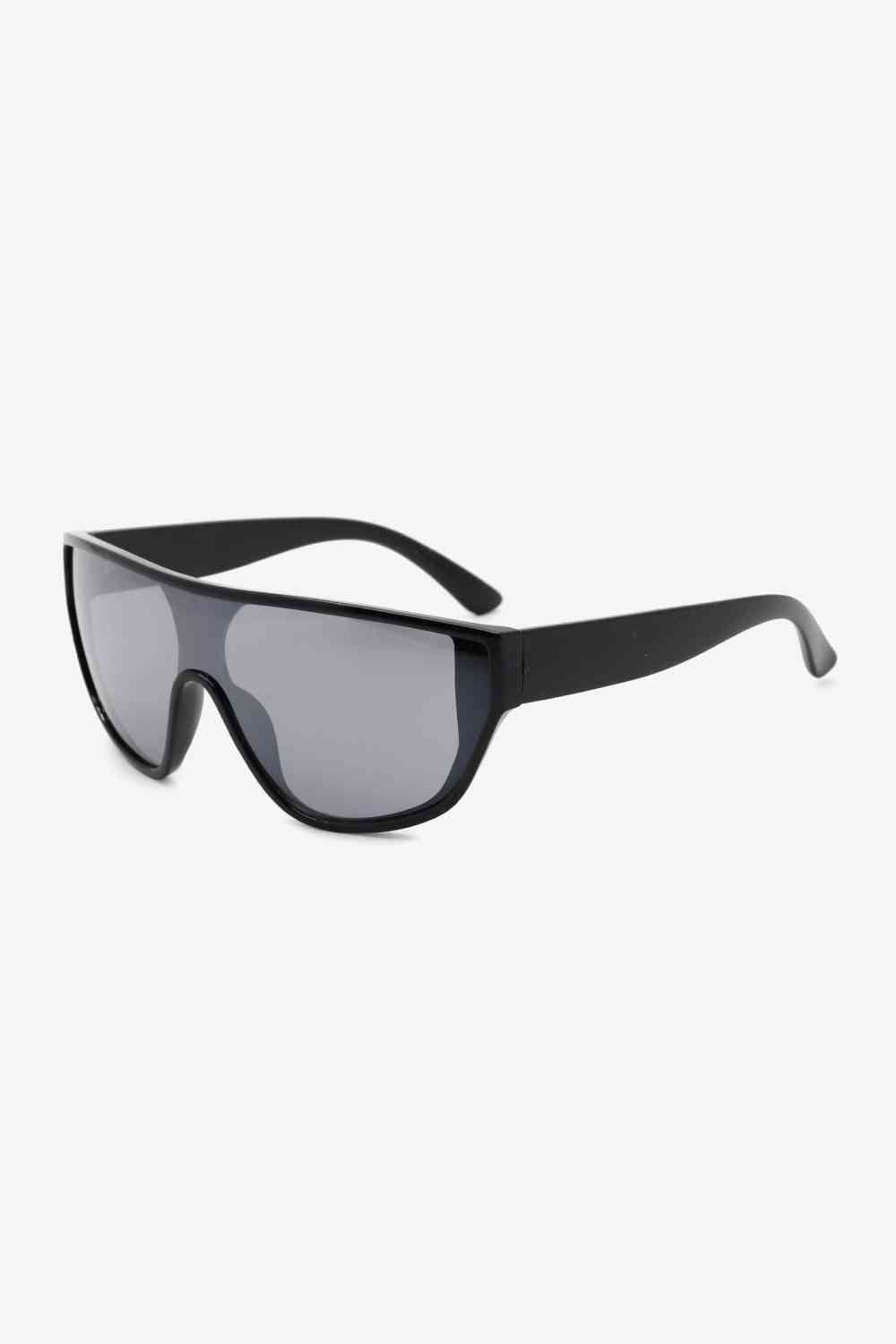 UV400 Polycarbonate Wayfarer Sunglasses - sunglasses - Black - Bella Bourget